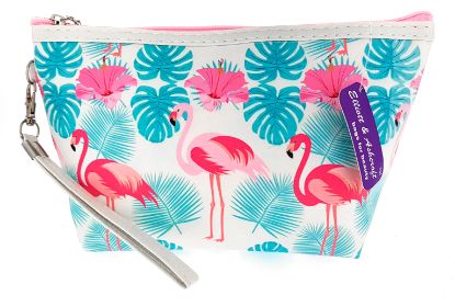 Picture of Flamingo Print Cosmetic Case 23.5x7x17cm
