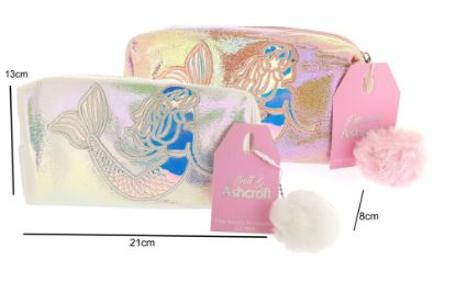 Picture of Mermaid Pom Pom Bags 7.5x21x13cm