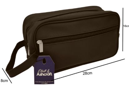 Picture of Matt Brown Faux Leather Bag 8x16x28cm