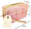 Picture of Pink Fibre Cosmetic Bag 7x26x11cm