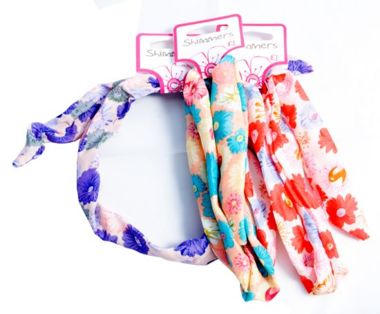 Picture of Shimmers - Large Scrunchy with Edging