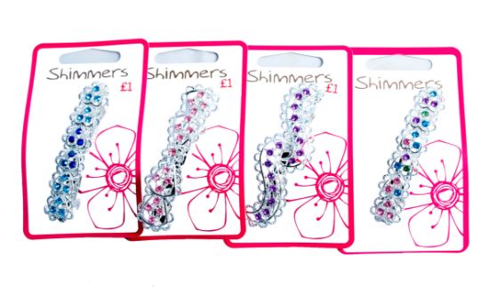 Picture of Shimmers - 4pk Wave Mini Claws