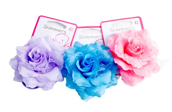 Picture of Shimmers - Floral 9cm Claw