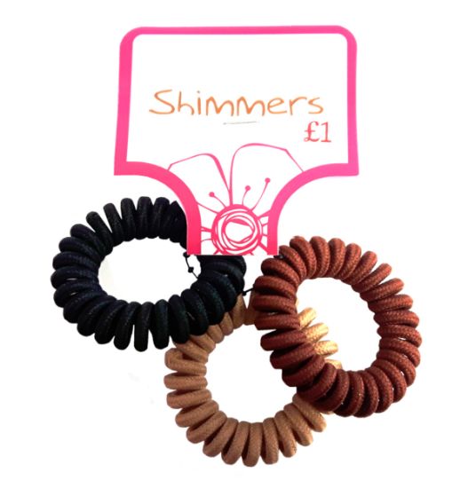 Picture of School Colour Bow Scrunchies
