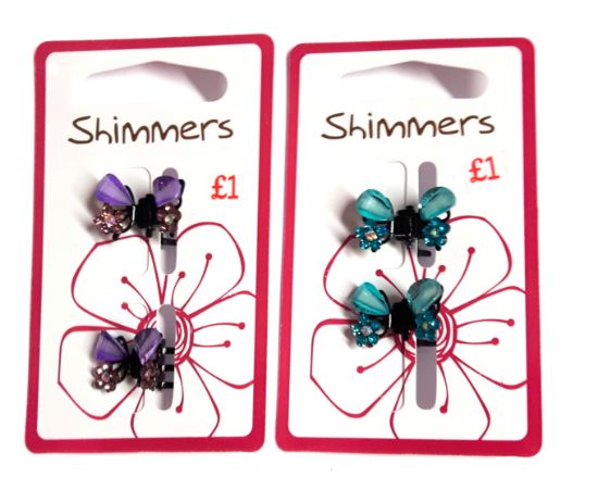 Picture of Shimmers - Burgundy Hair Elastics