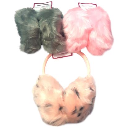 Picture of Earmuffs - Grey, Pink & Speckled