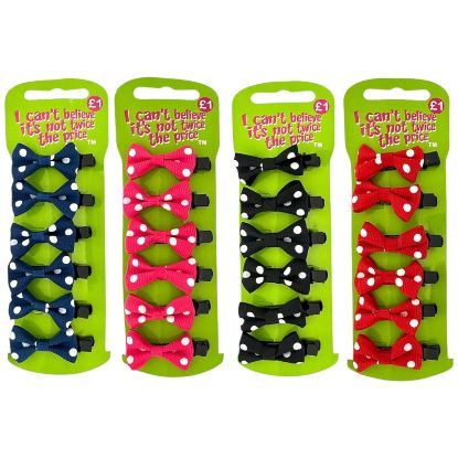 Picture of ICB - Dotty Bow Clips