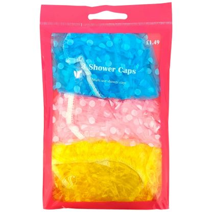 Picture of Serenade - 3 Economy Shower Caps