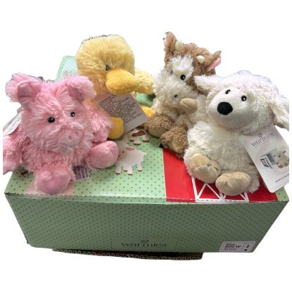 Picture of Warmies Hot Pak- Plush Farm tray Deal