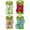 Picture of ICB - 2Pk Satin Bow Clips