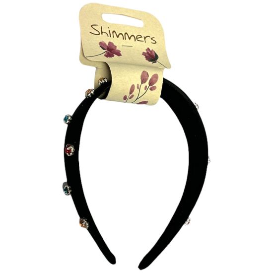 Picture of Shimmers - Gems on Black Alice Band