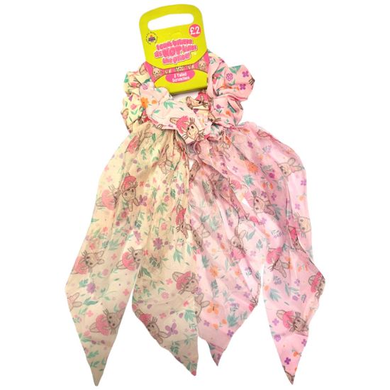 Picture of ICB  -  2pk Rabbit Tail Scrunchies