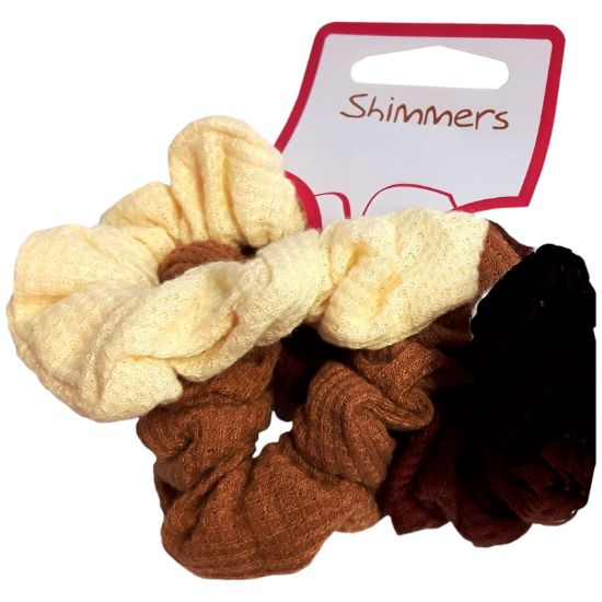 Picture of Shimmers - Essentials Natural Scrunchies