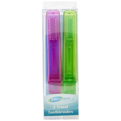 Picture of Ultracare - 2 Travel Toothbrushes Set