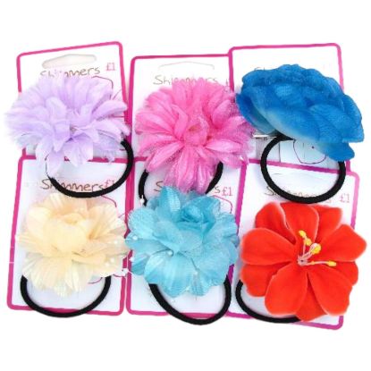 Picture of Shimmers - Flower Elastic/Clip