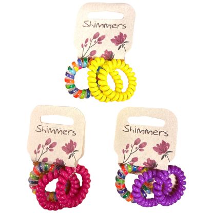 Picture of Shimmers - 3pk Coil Elastics