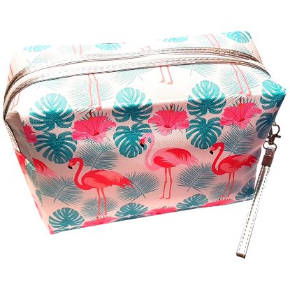 Picture of Large Flamingo Toiltry Holdal 24.5x11x16