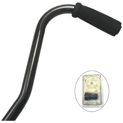 Picture of Height adjustable Black Walking Stick