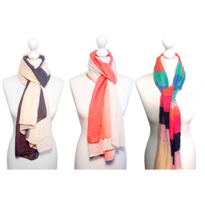 Picture of Believe - Multi & Two Tone Scarf