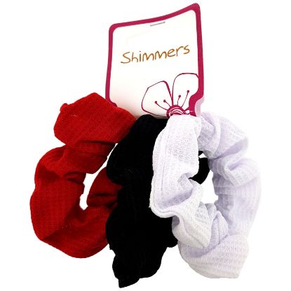 Picture of Shimmers - Bold Mix Waffle Scrunchy