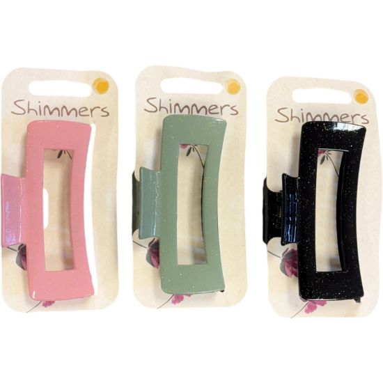 Picture of Shimmers - Black & White 2pk Scrunchies
