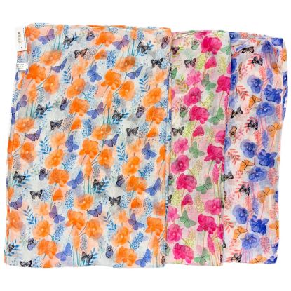 Picture of Believe - Floral Scarf