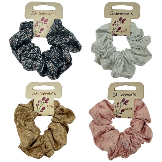 Picture of Shimmers - Gold Sepckle Scrunchy