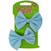 Picture of ICB - 2Pk Satin Bow Clips