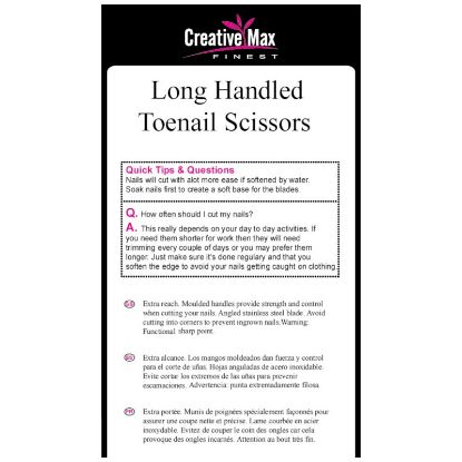 Picture of CMF - Long Handled Toenail Scissors