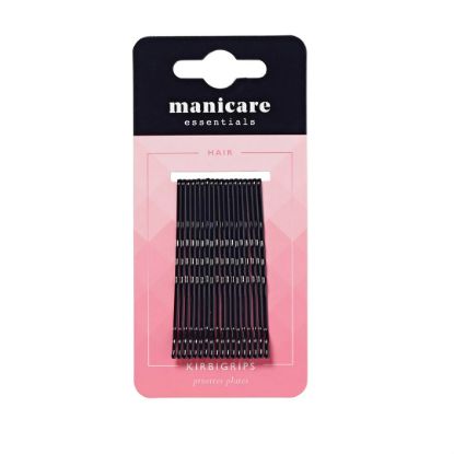 Picture of Manicare 18 Kirbigrips 6.4Cm Black